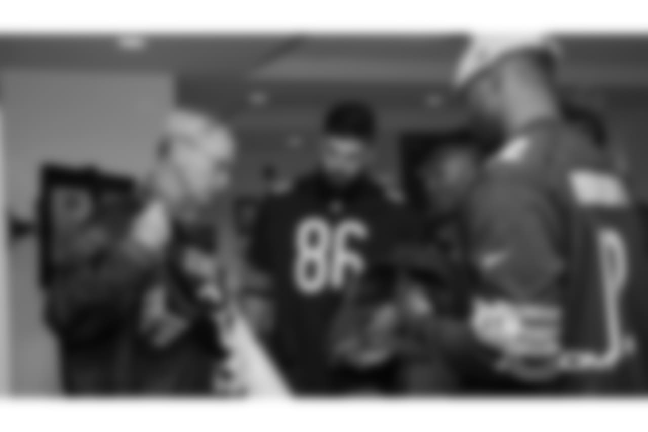 George McCaskey, TE Zach Miller, WR Taylor Gabriel, WR Allen Robinson II