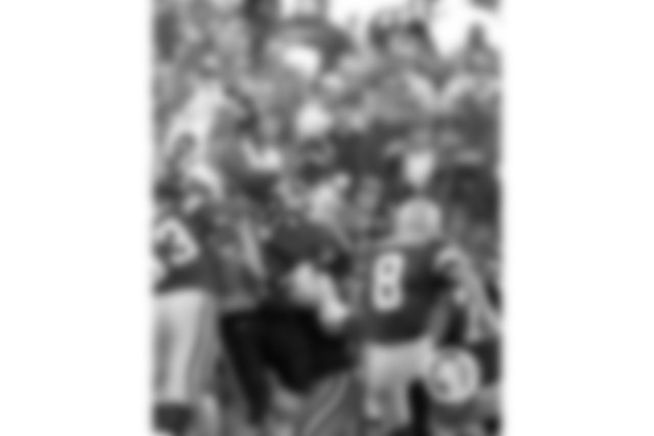1. Bears 14, Packers 13 on Nov. 7, 1999 in Green Bay. Six days after Walter Payton's death, Bryan Robinson blocked Ryan Longwell's 28-yard field goal attempt as time expired, enabling the Bears to snap a 10-game skid versus the Packers.