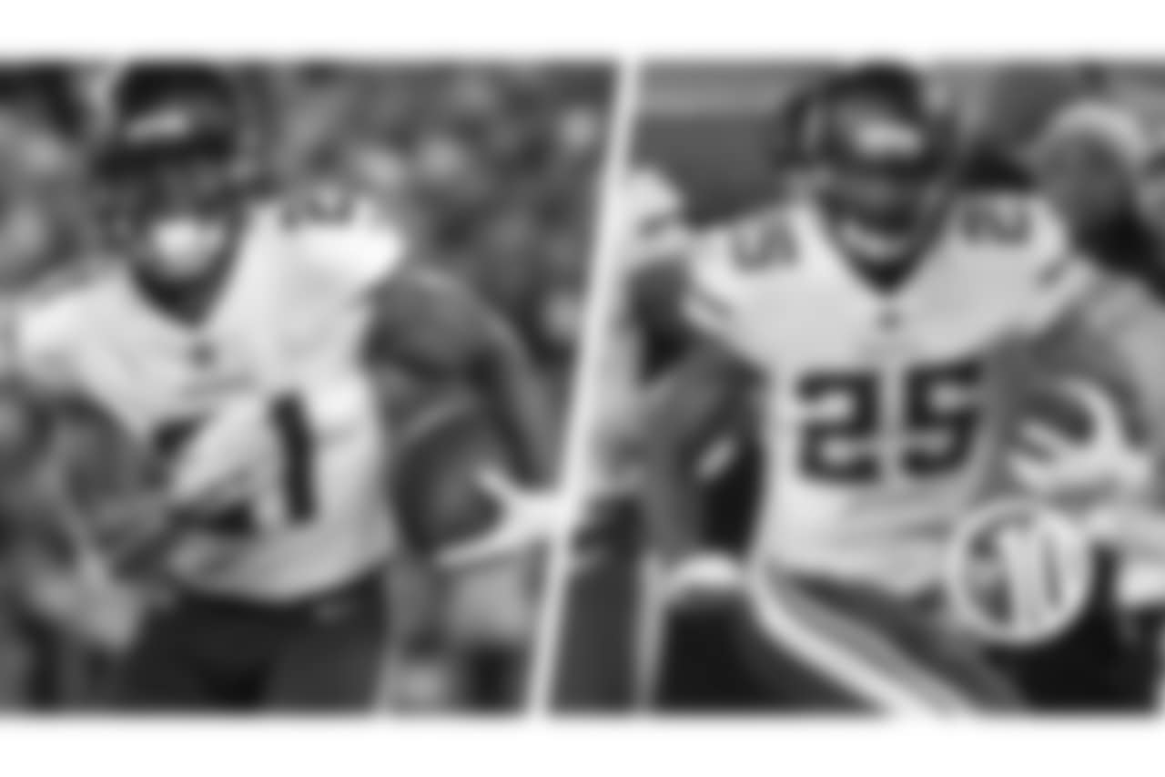 6. Minnesota Vikings: 2248
Jerick McKinnon (1303), Latavius Murray (945)
