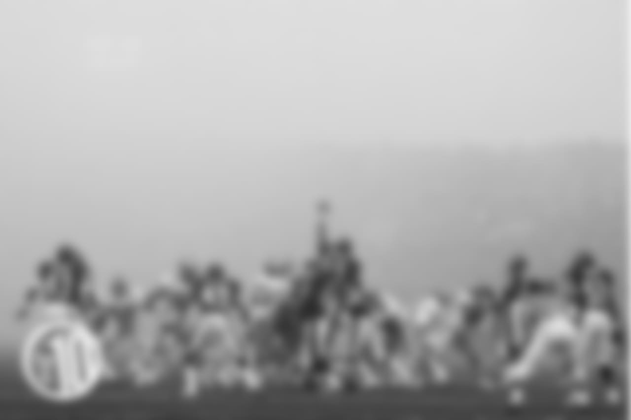 7. Philadelphia Eagles - 44 games. Bears all-time record: 30-13-1 (including 1-2 in playoffs). Most memorable game: Known as the Fog Bowl, the Bears defeated Philadelphia 20-12 in the NFC divisional playoffs on Dec. 31, 1988. Vision was limited in the bizarre weather, making any sort of offense a tough task for both teams.