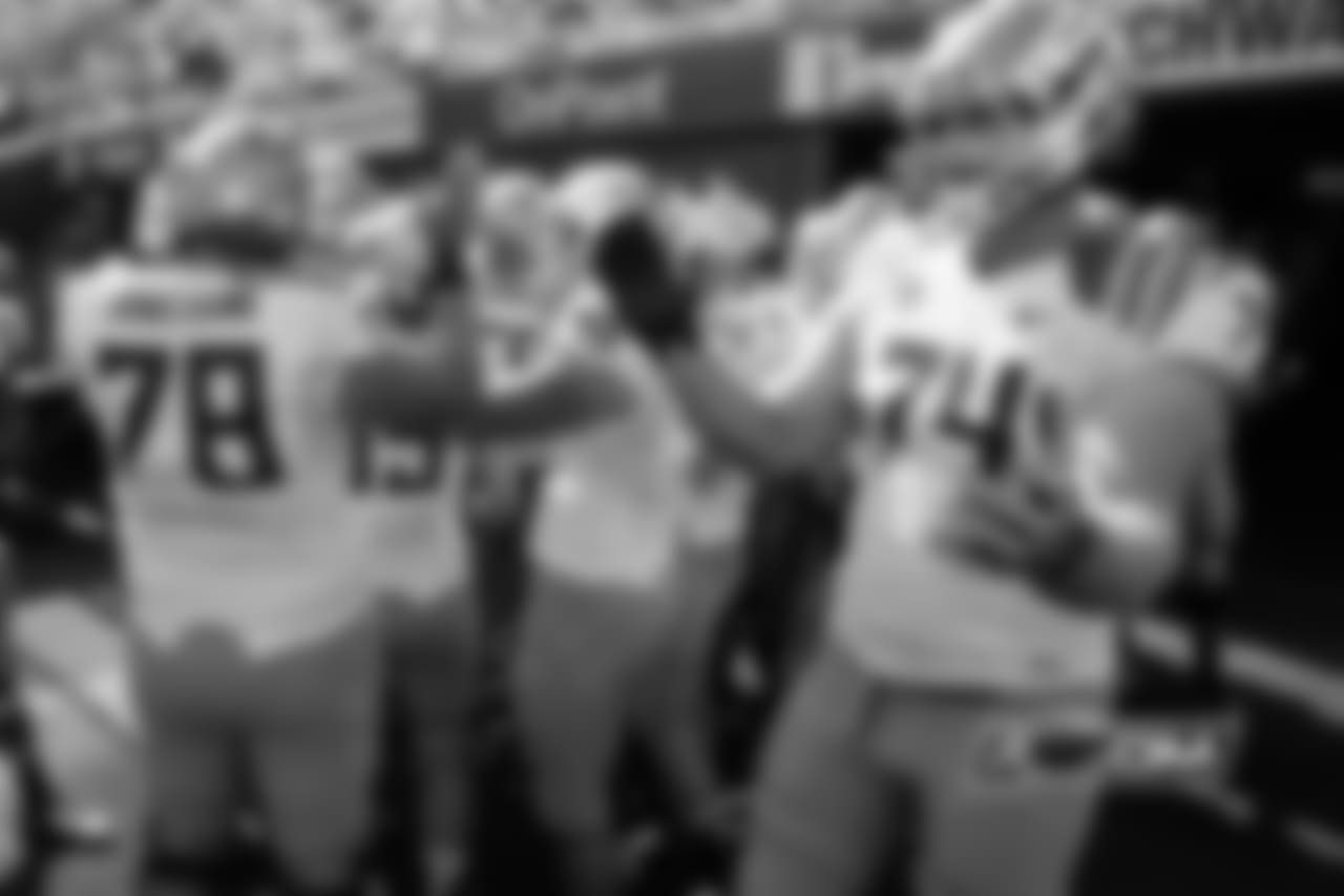 Photos of G Kyle Long, the Bears' first-round pick in the 2013 NFL Draft.