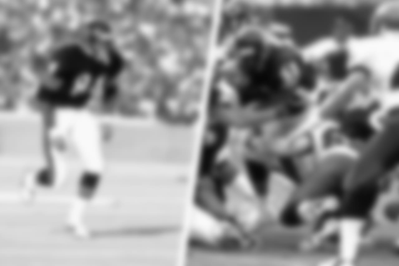 Ron Morris (Bears WR 1987-92) and brother Bam (Bears, Steelers, Ravens, Chiefs RB).