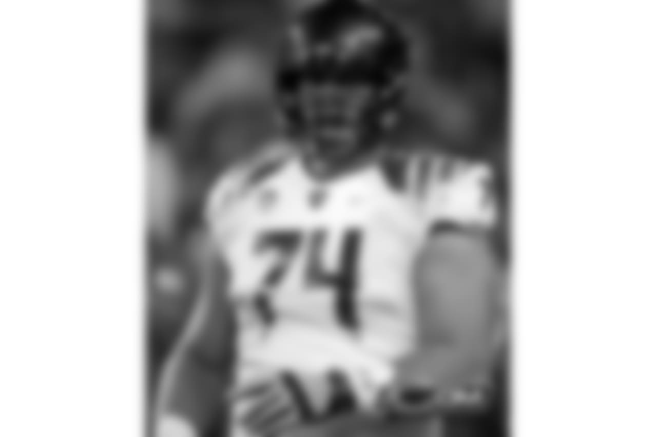 Photos of G Kyle Long, the Bears' first-round pick in the 2013 NFL Draft.
