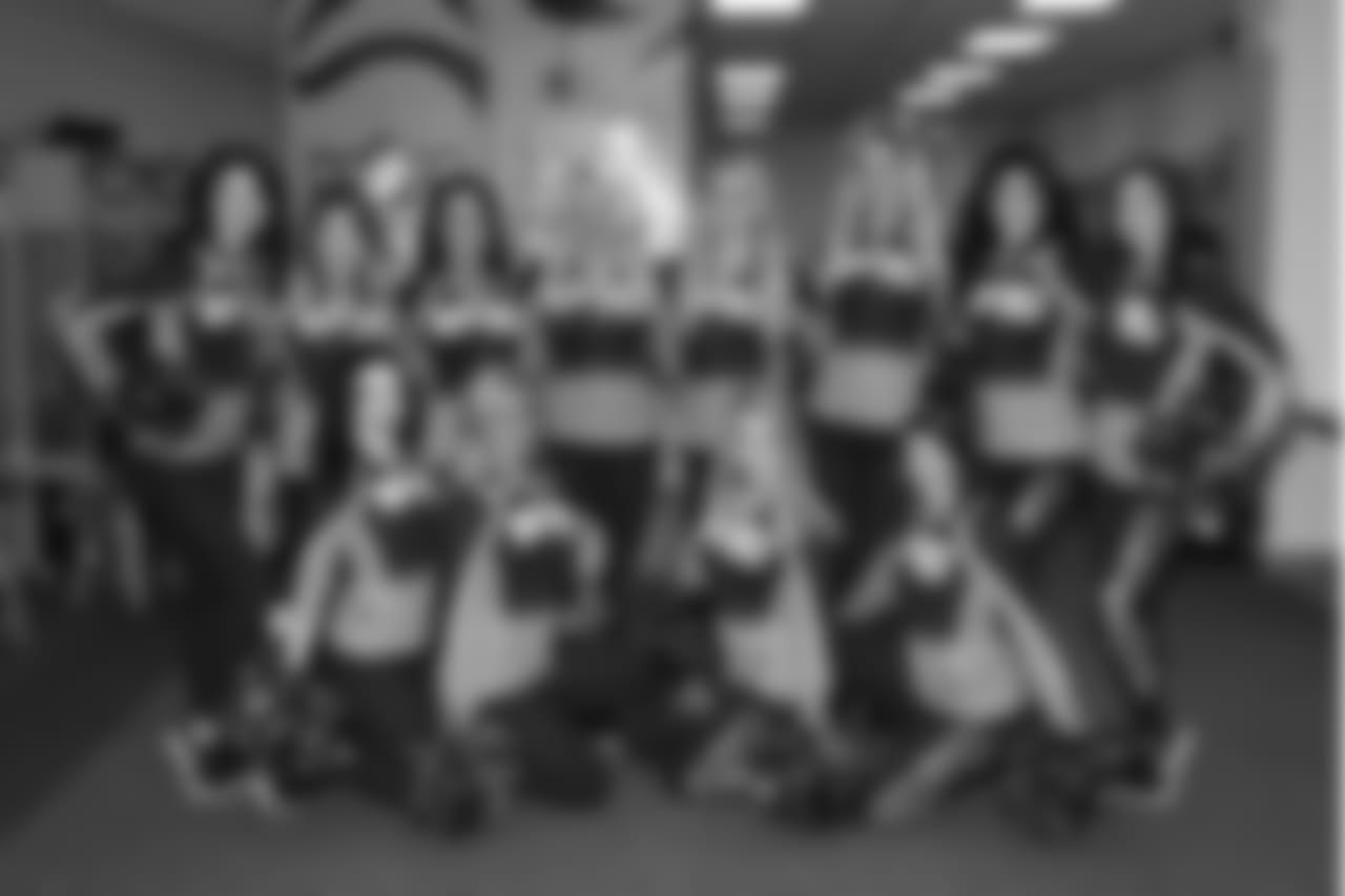 Ben-Gals Cheerleaders performing at Paul Brown Stadium