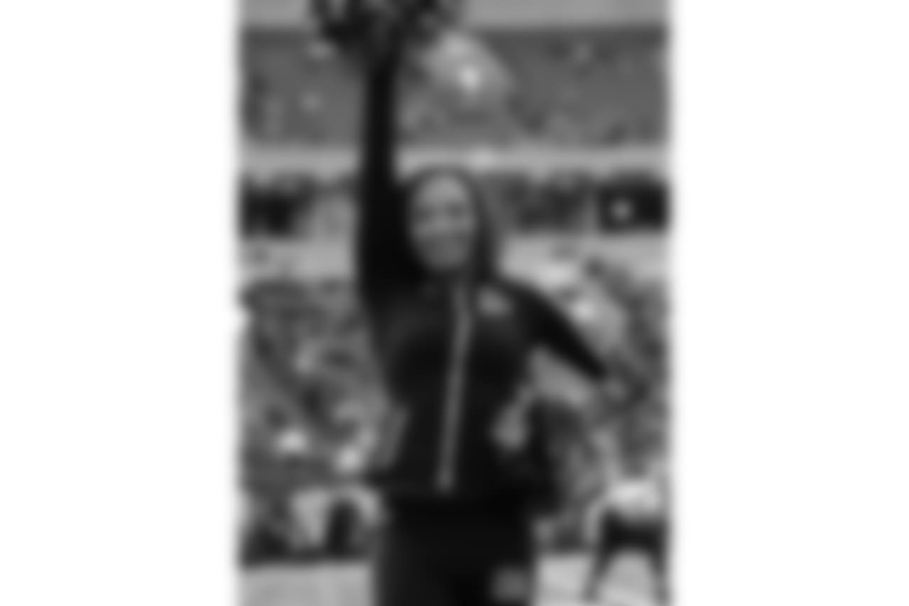 The Ben-Gals Cheerleaders perform during week 10 at Paul Brown Stadium.