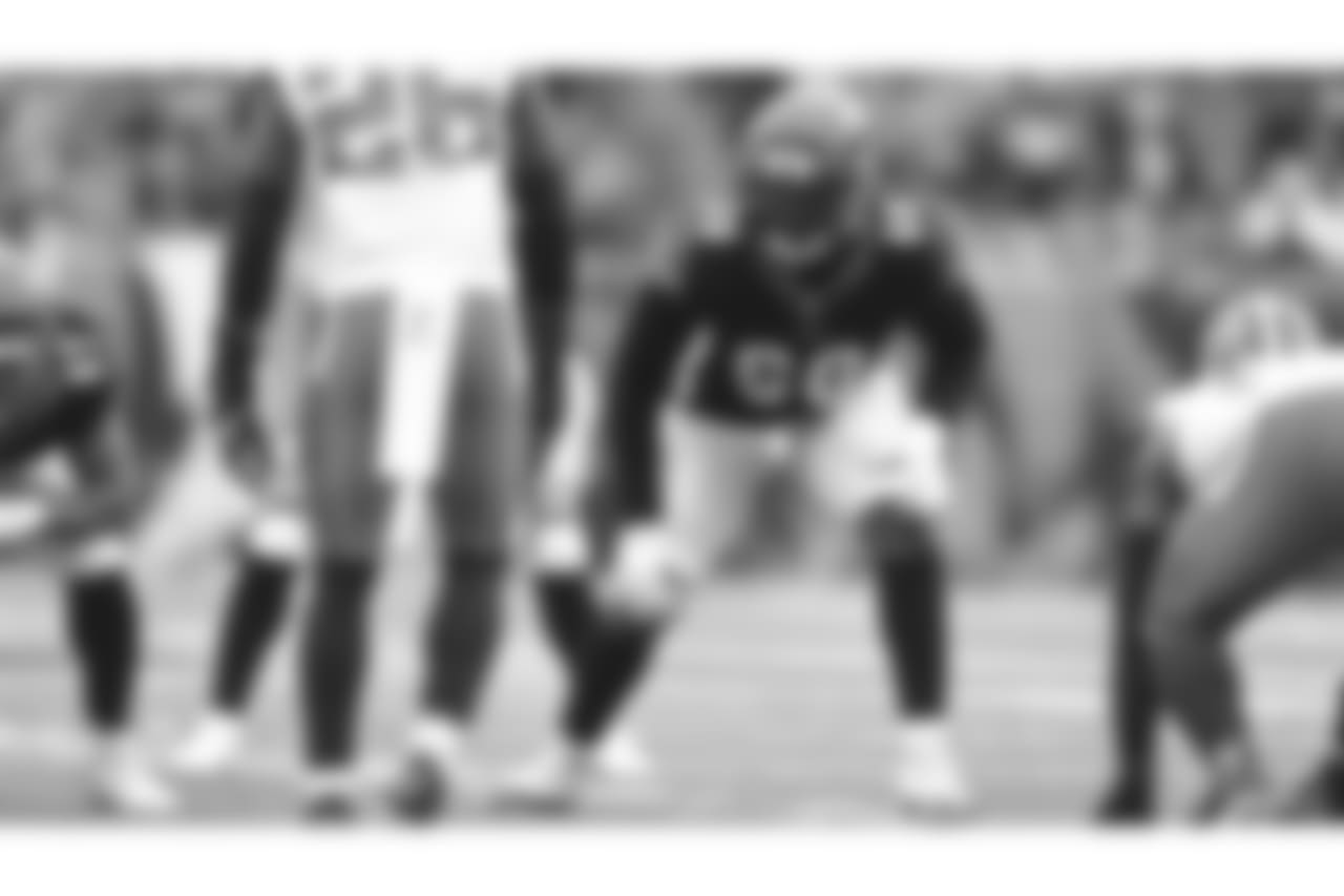 Cincinnati Bengals offensive tackle Bobby Hart (68) lines up on the line of scrimmage during an NFL football game against the Cleveland Browns on Sunday, Nov. 25, 2018 in Cincinnati. (NFL Photos via AP)