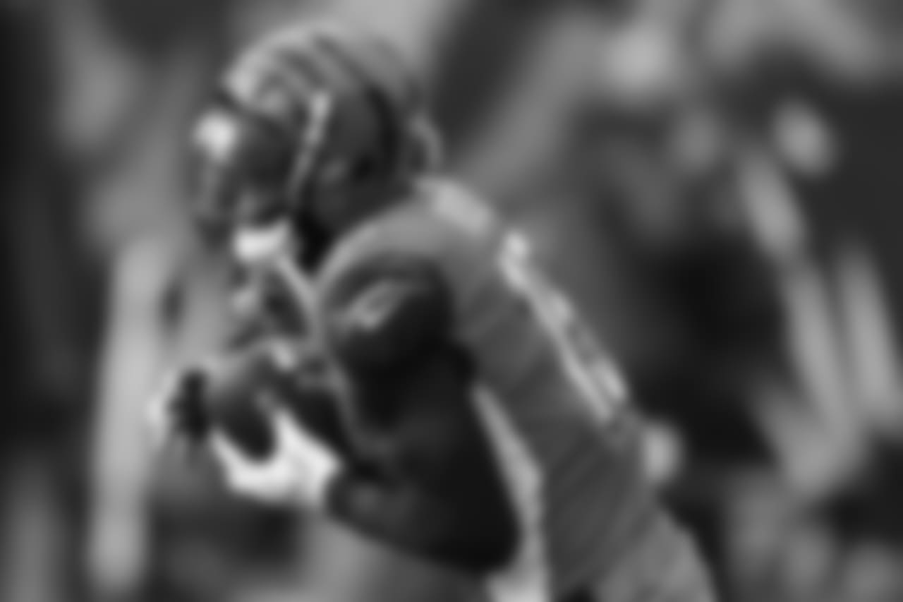 Cincinnati Bengals wide receiver John Ross practices before an NFL football game against the New Orleans Saints, Sunday, Nov. 11, 2018, in Cincinnati. (AP Photo/Gary Landers)