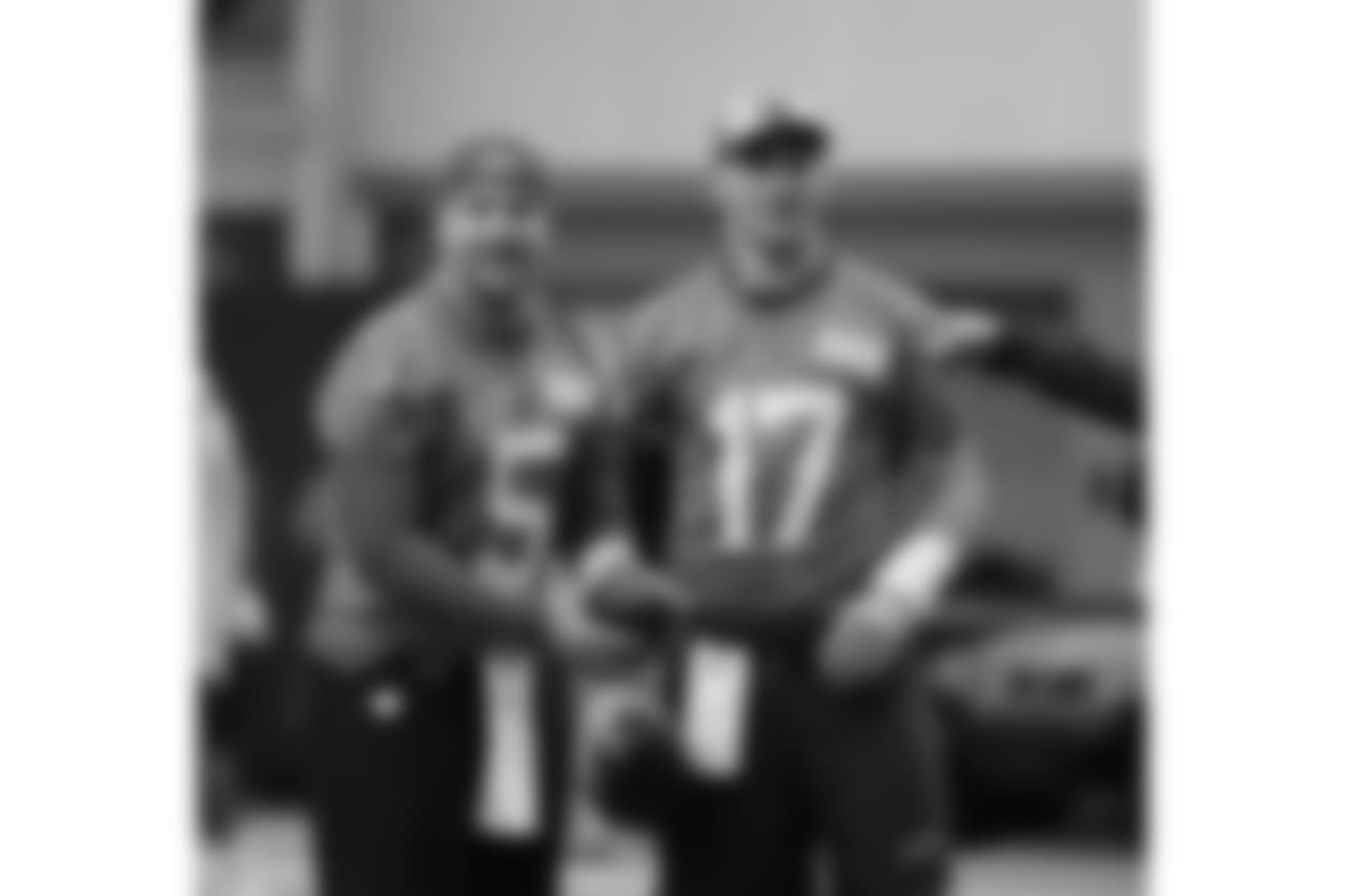 Buffalo Bills prepare for Week 15 at ADPRO Sports Training Center, December 12, 2018.
Photo by Bill Wippert