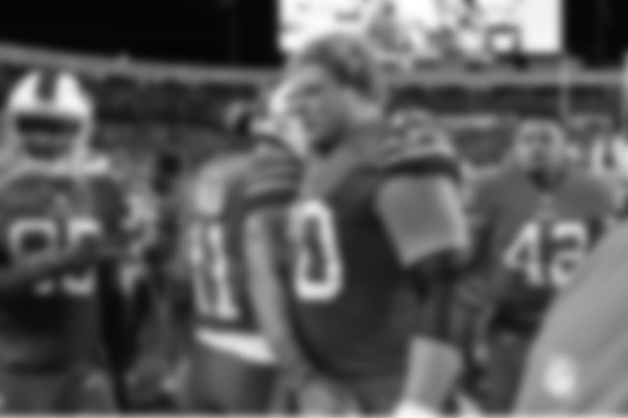 Center Eric Wood (No. 70) - 2016