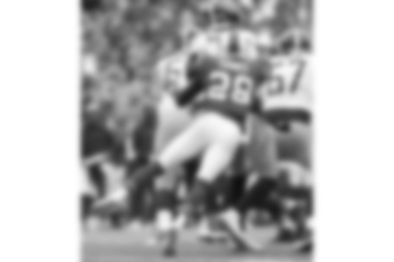 Buffalo Bills defensive back Phillip Gaines (28) - Buffalo Bills vs Tennessee Titans at New Era Field.
Photo by Kevin Hoffman
October 7, 2018