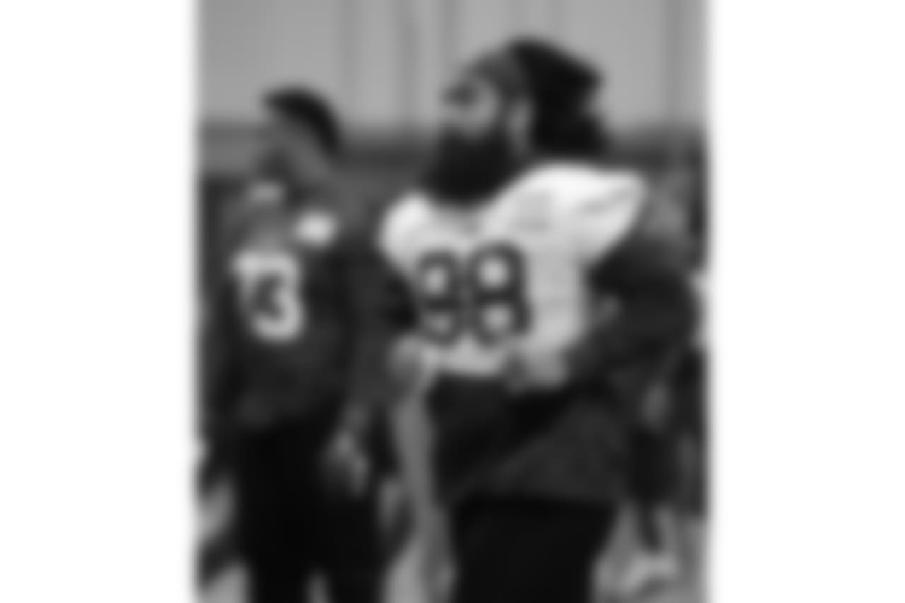 Buffalo Bills prepare for Week 15 at ADPRO Sports Training Center, December 12, 2018.
Photo by Bill Wippert