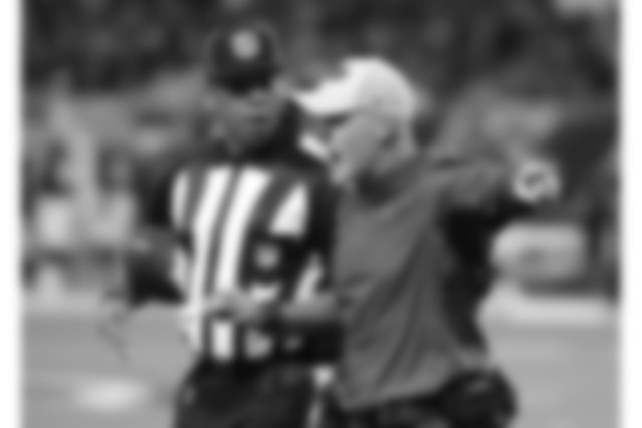 Sean McDermott Buffalo Bills at Chicago Bears, August 30, 2018 at Soldier Field.
Photo by Bill Wippert
