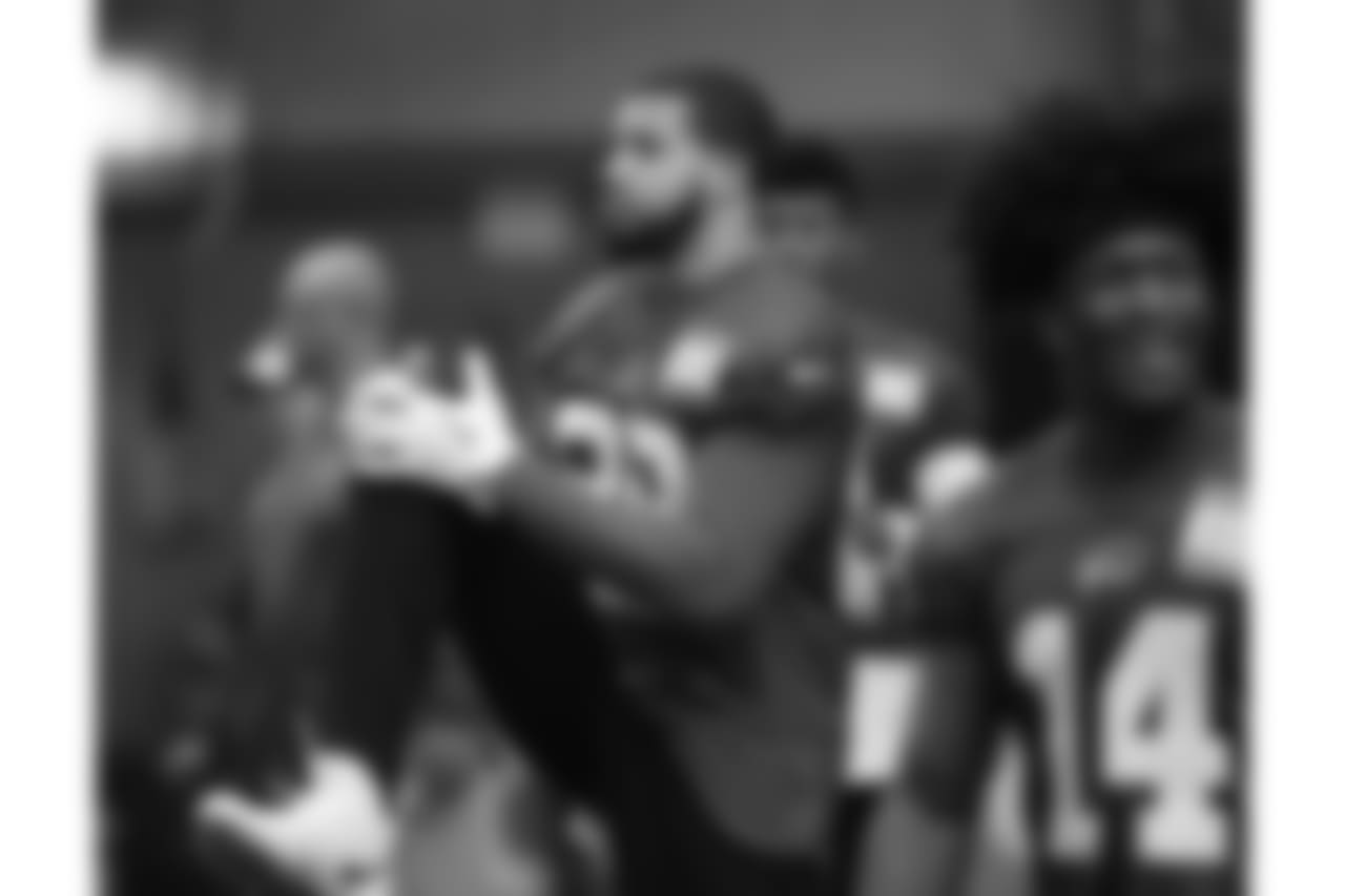 Buffalo Bills prepare for Week 15 at ADPRO Sports Training Center, December 12, 2018.
Photo by Bill Wippert