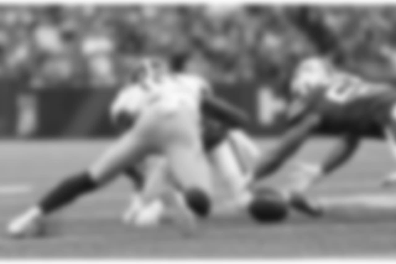 Fumble - Buffalo Bills vs Tennessee Titans at New Era Field.
Photo by Kevin Hoffman
October 7, 2018