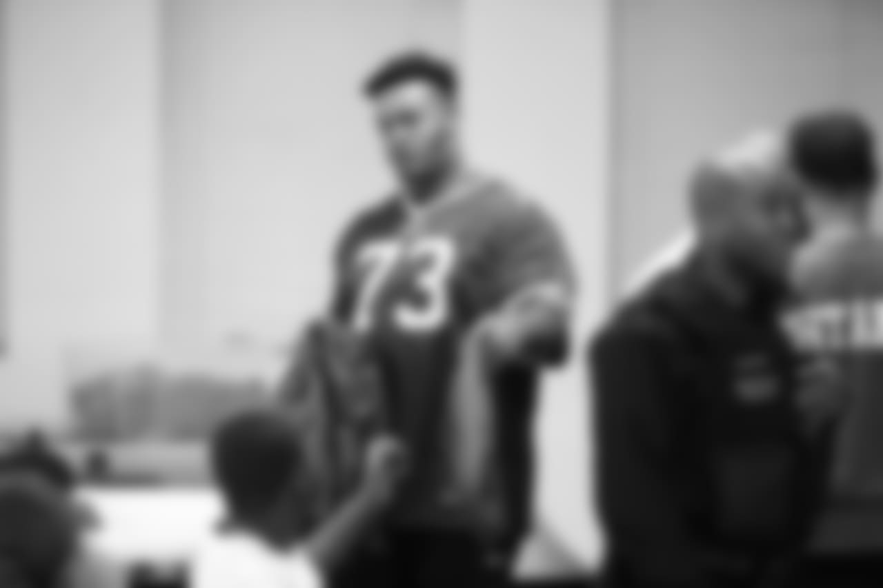 Buffalo Bills Day of Service, at the Delevan-Grider Police Athletic League on October 16, 2018.
Photo by Bill Wippert