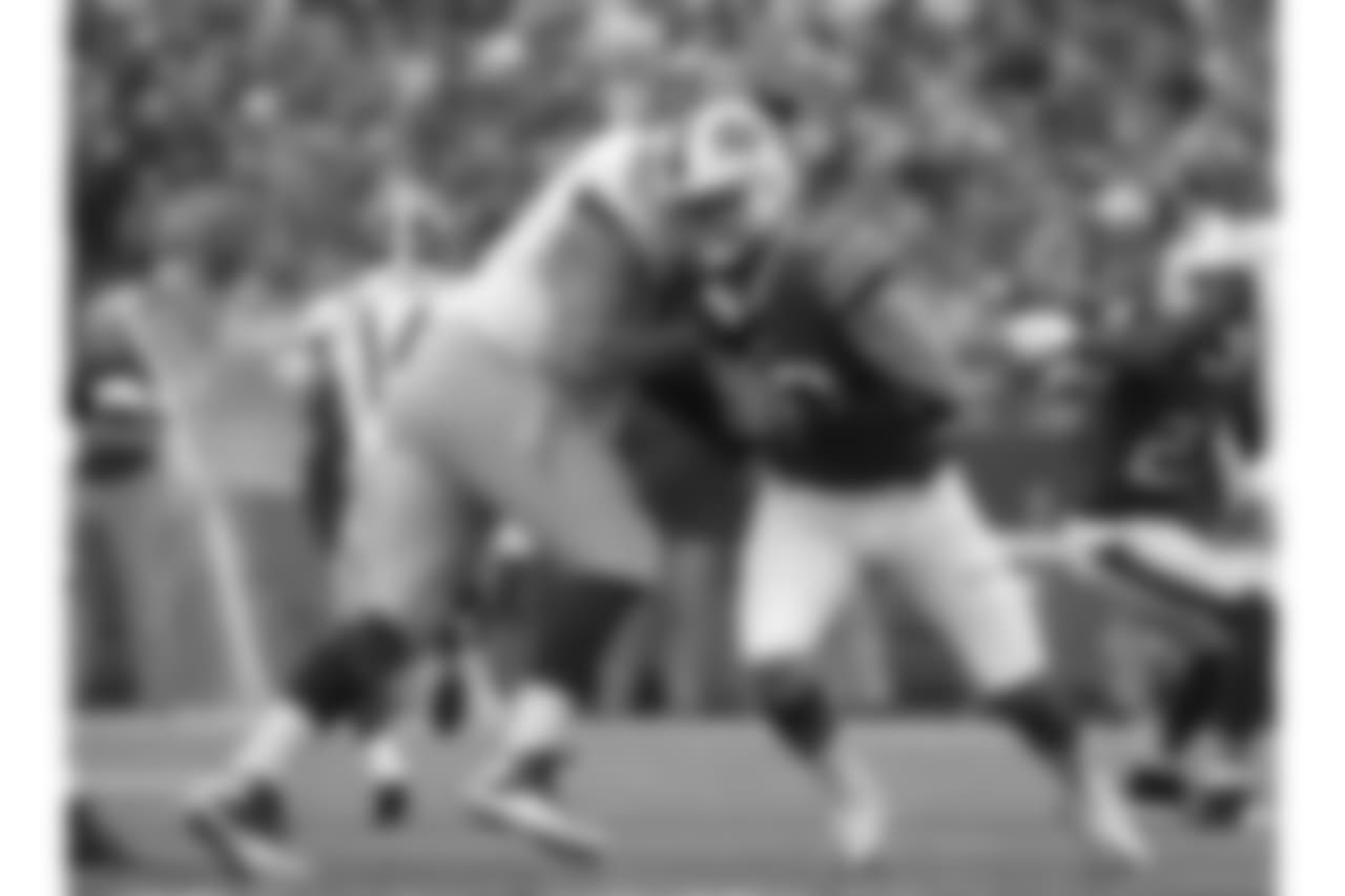 Buffalo Bills defensive end Trent Murphy (93)
Buffalo Bills vs Tennessee Titans at New Era Field, October 7, 2018.
Photo by Bill Wippert