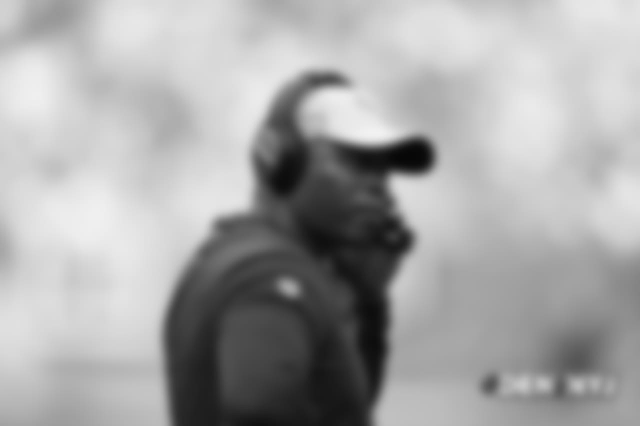 Head Coach Vance Joseph during game action during the NFL game against the New York Jets at MetLife Stadium in East Rutherford, New Jersey, October 07, 2018.
Photo by Gabriel Christus