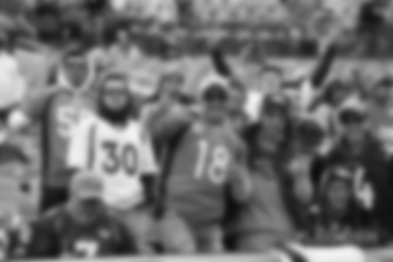 Fans before the NFL game against the Los Angeles Chargers at Broncos Stadium at Mile High in Denver, Colorado, December 30, 2018.
Photo by Gabriel Christus