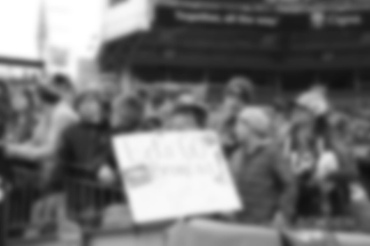 Fans before the NFL game against the Los Angeles Chargers at Broncos Stadium at Mile High in Denver, Colorado, December 30, 2018.
Photo by Gabriel Christus