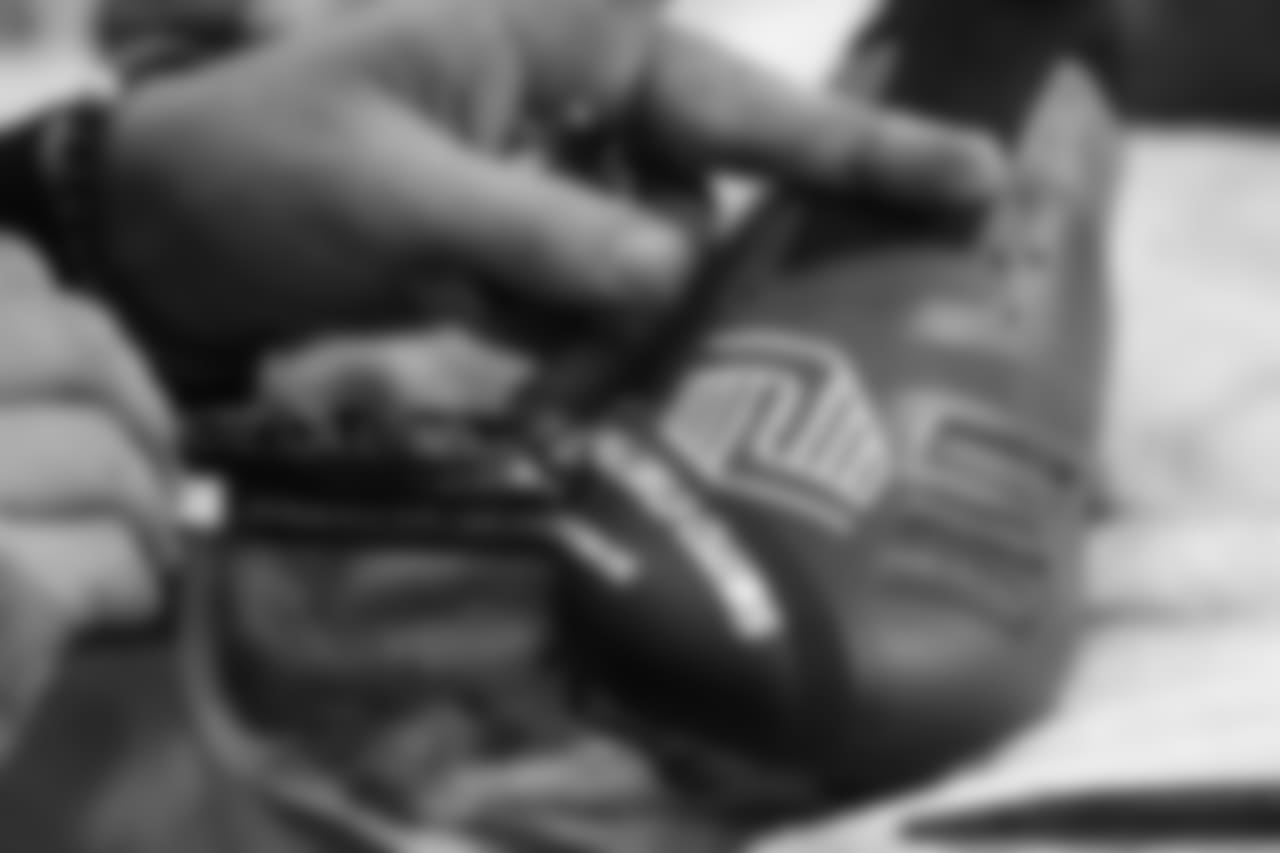 An inside look at the painting process for Courtland Sutton's cleats representing Boys & Girls Clubs of America for the 2018 My Cause My Cleats campaign.