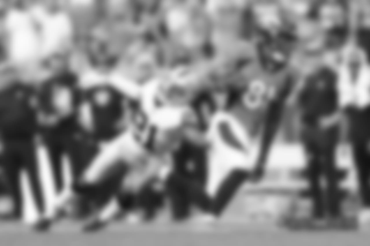Denver Broncos action against the Oakland Raiders during the game at Broncos Stadium at Mile High in Denver, Colorado, September 16, 2018.
Photo by Gabriel Christus