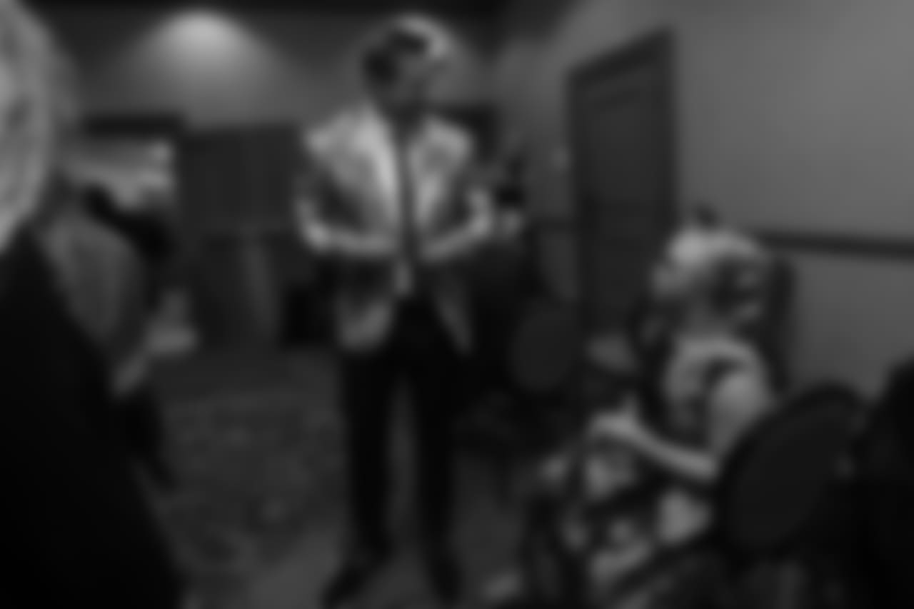 Case Keenum at the Global Down Syndrome Foundation's Be Beautiful Be Yourself Fashion Show at the Sheraton Denver Downtown on October 20, 2018.