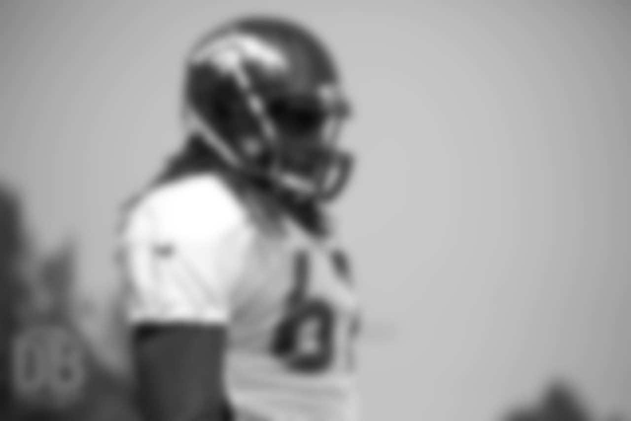Linebacker A.J. Johnson (62) during a practice at UCHealth Training Center on Aug. 13, 2018.