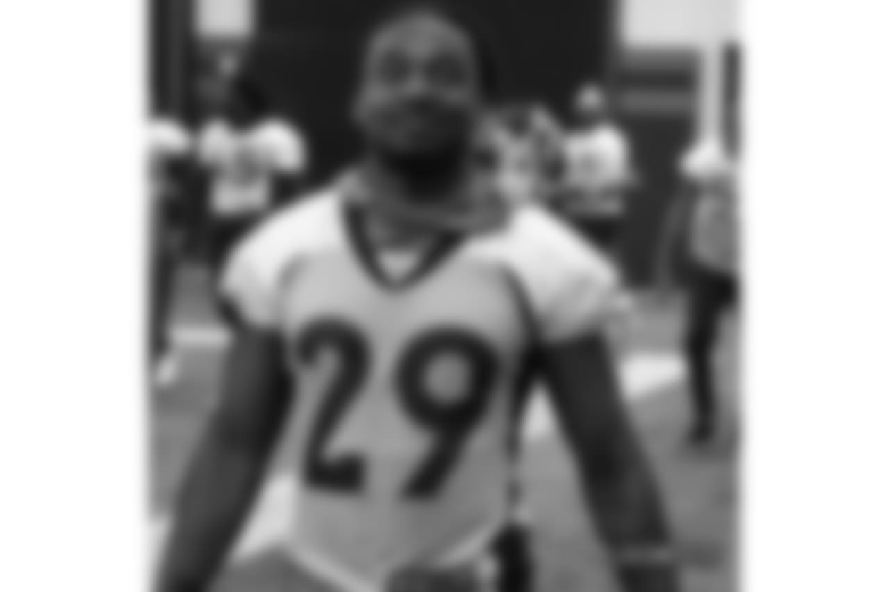 Bradley Roby during a team walkthrough at UCHealth Training Center on Dec. 29, 2018 ahead of their Week 17 game against the Chargers.