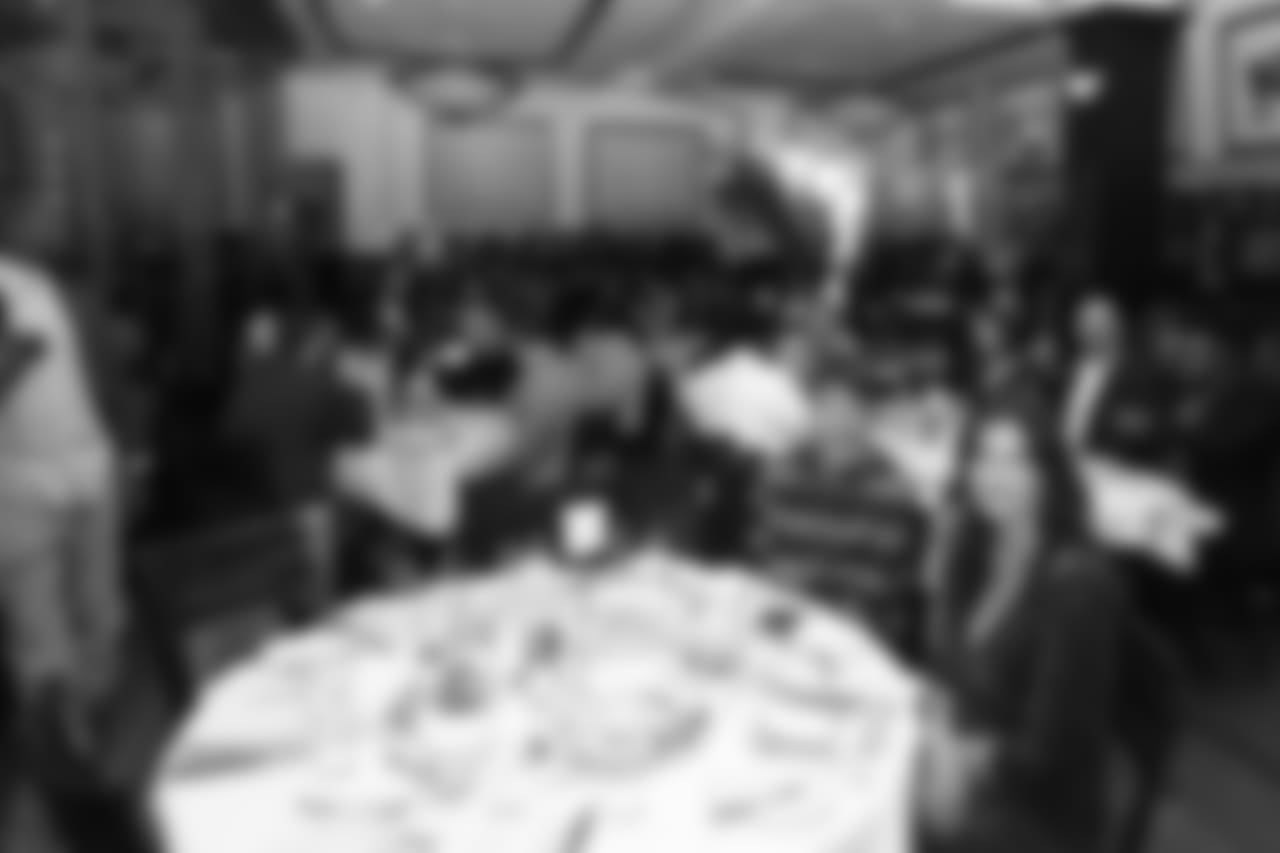 Attendees await dinner during Shane Ray's 2nd Annual Rays Awareness Steak Dinner at 801 Chophouse in Denver on November 12, 2018.