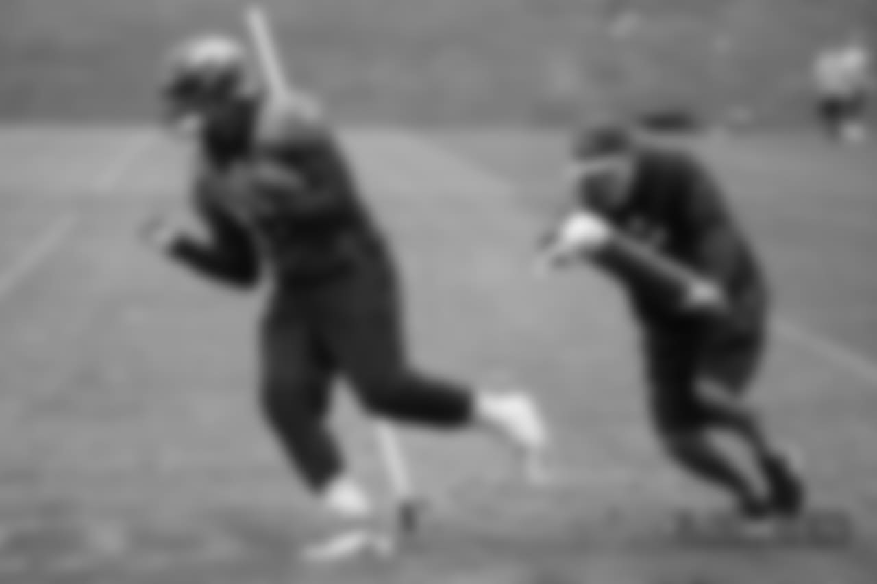 Courtland Sutton at practice on October 10, 2018 at UCHealth Training Center.