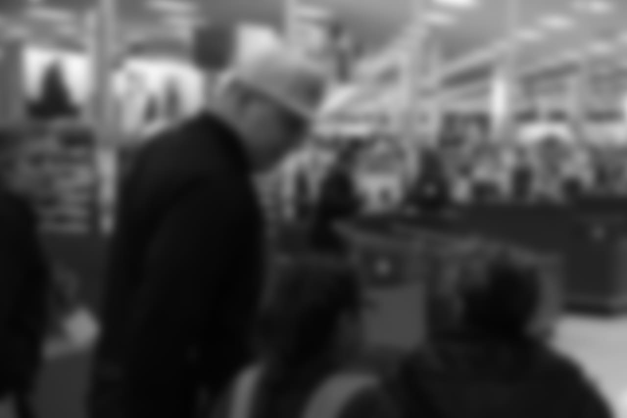 Garett Bolles during Will Parks' shopping spree for the Boys & Girls Club of Metro Denver on Dec. 3, 2018