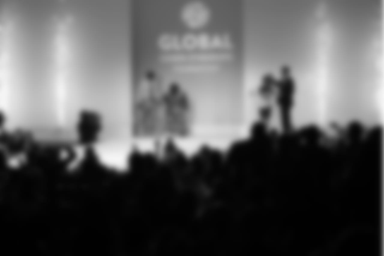 Von Miller at the Global Down Syndrome Foundation's Be Beautiful Be Yourself Fashion Show at the Sheraton Denver Downtown on October 20, 2018.