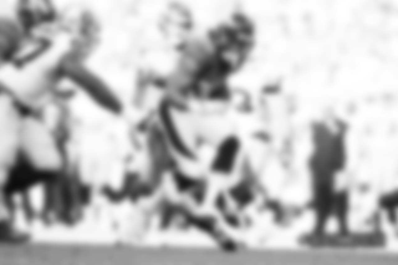 In Week 2 against the Raiders, Phillip Lindsay ran for 107 yards on 14 rushing attempts.