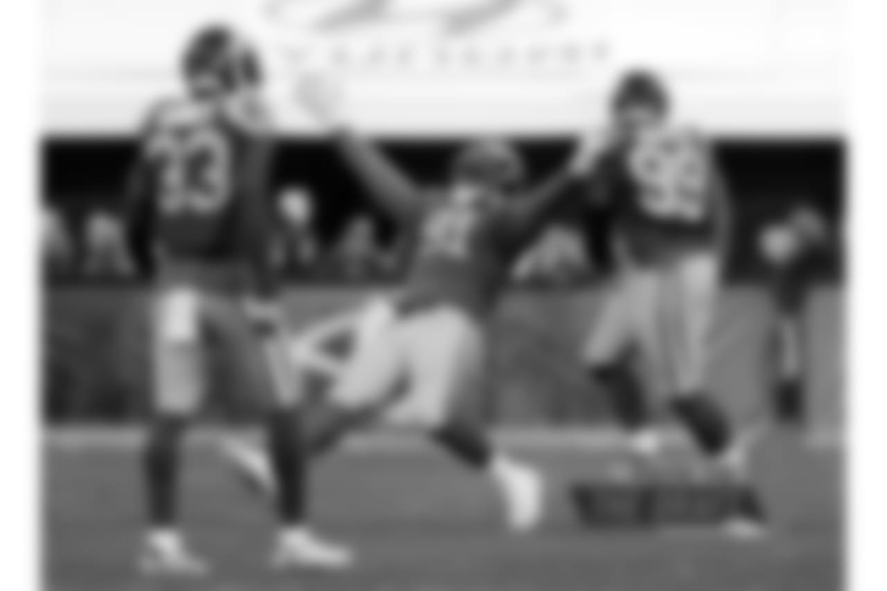 In the Rams' 4-3 scheme, the former New England first-round pick was a backup to Aaron Donald before tearing his ACL during training camp last year. Knee problems have dogged him throughout his career, but he has enough talent and explosiveness to merit a buy-low contract. (Jae C. Hong/AP Images)