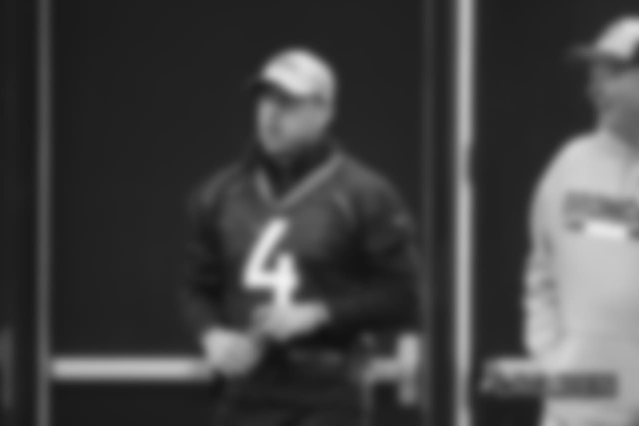 Case Keenum during practice at UCHealth Training Center in Centennial, CO, December 26, 2018.
Photo by Gabriel Christus