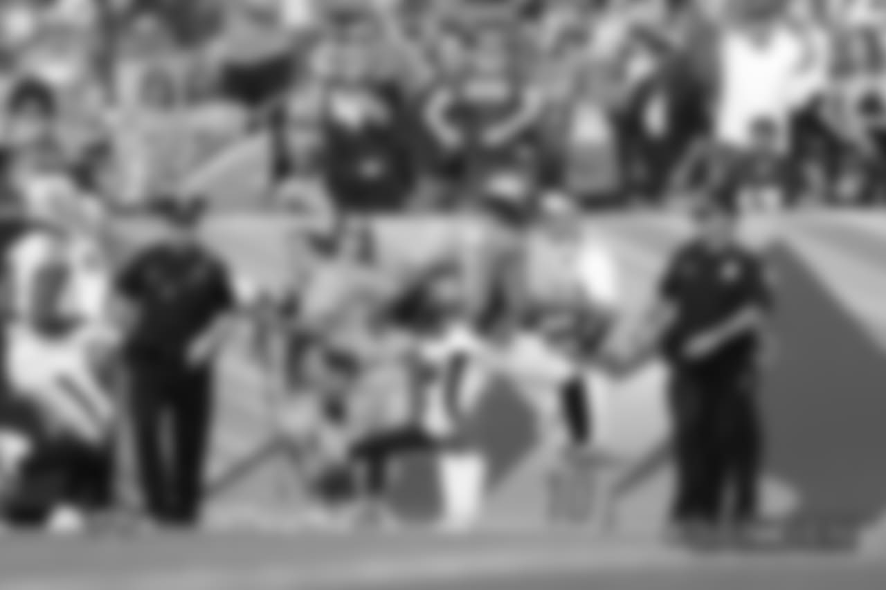 Denver Broncos action against the Oakland Raiders during the game at Broncos Stadium at Mile High in Denver, Colorado, September 16, 2018.
Photo by Gabriel Christus