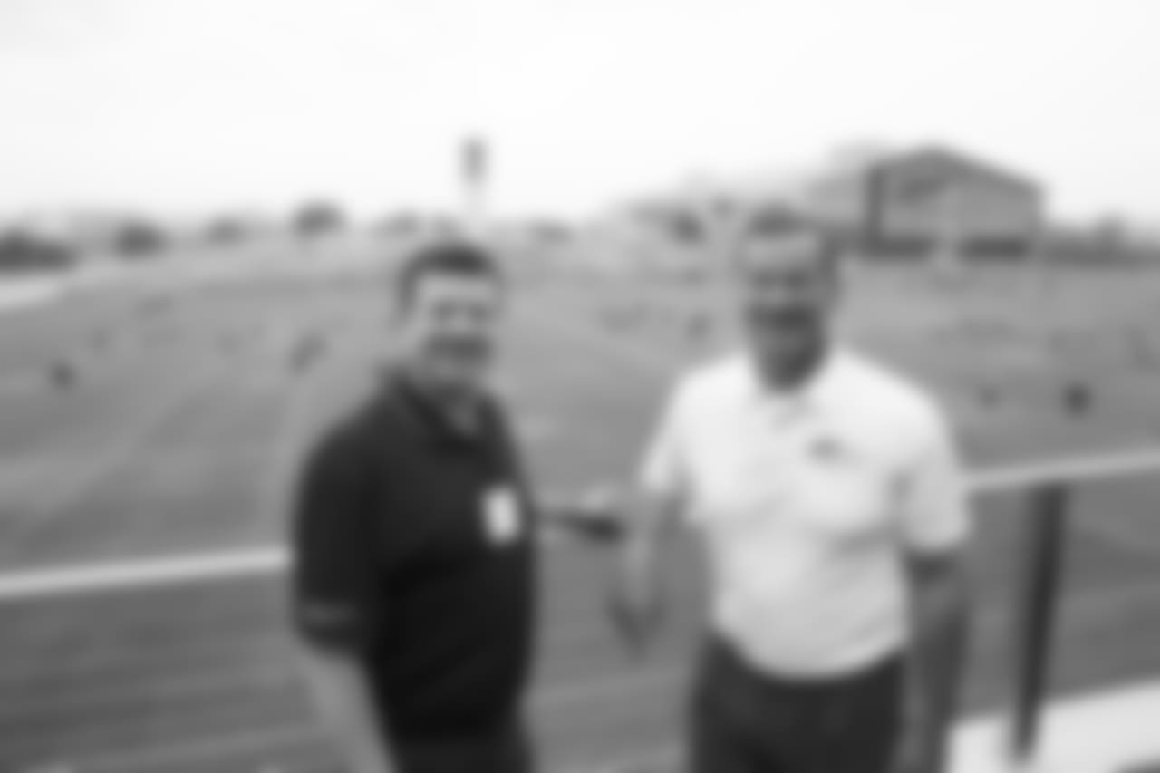 Denver Broncos partner Signing Day at UCHealth Training Center in Centennial, CO, August 21, 2018.
Photo by Gabriel Christus