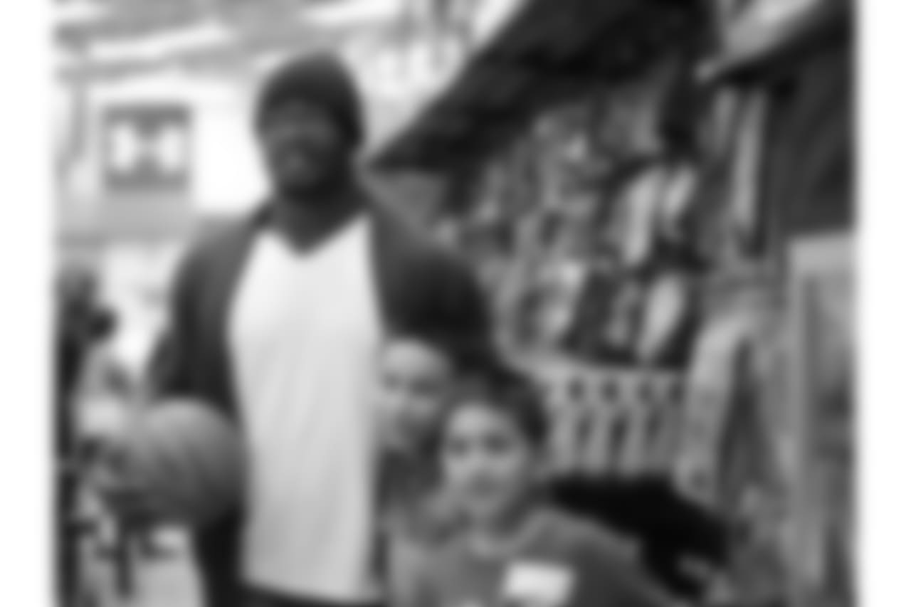 Von Miller at the 2013 Shop with a Bronco event.