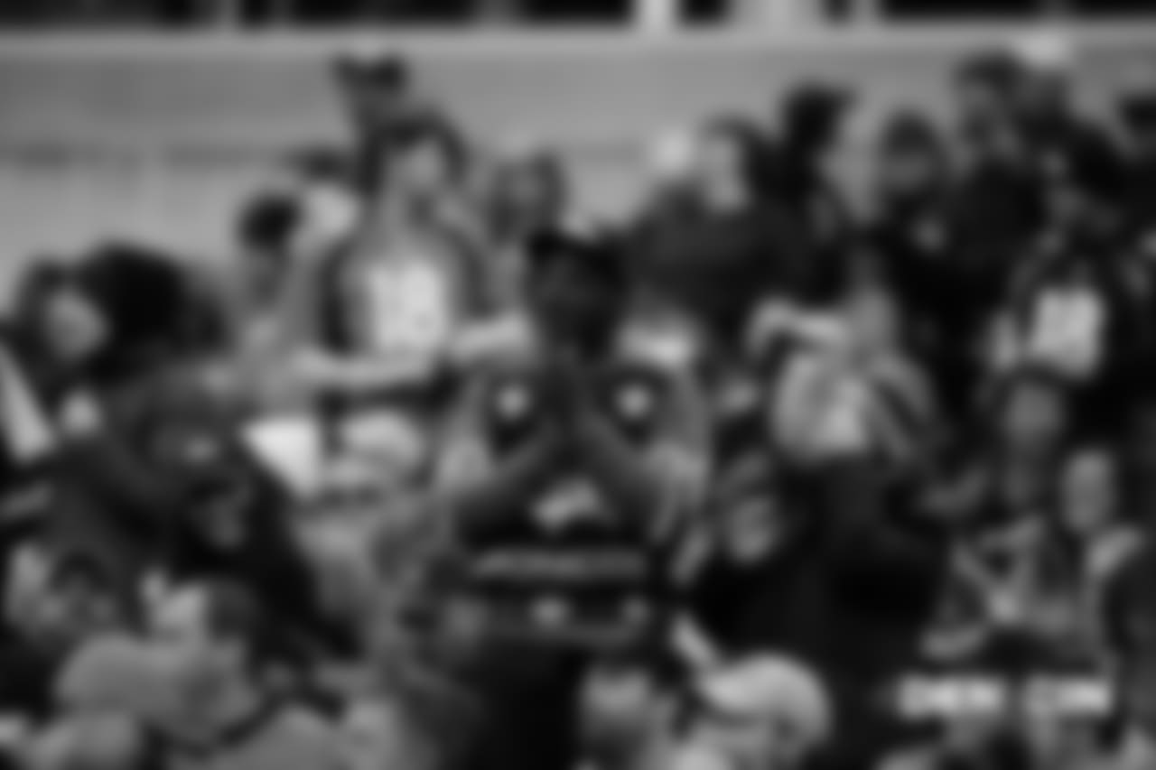 Broncos fans at the Week 13 game against the Cincinnati Bengals at Paul Brown Stadium. The Broncos won 24-10.