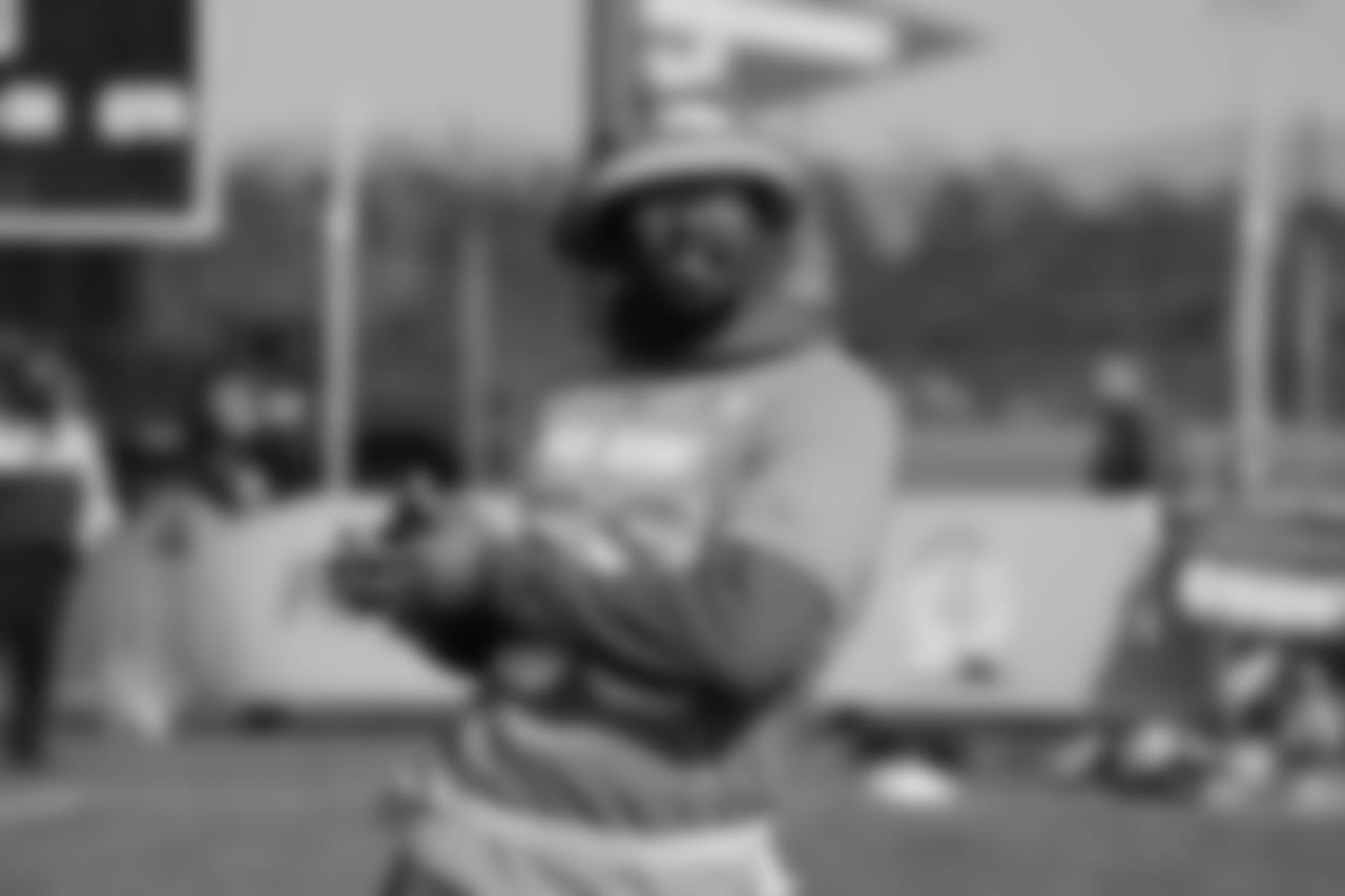 Von Miller takes part in a Special Olympics Unified Flag Football Game with Special Olympics Florida athletes and Pro Bowl players on January 26, 2019, at ESPN Wide World of Sports.