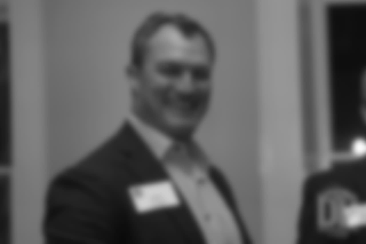 John Lynch at the Pro Football Hall of Fame's Celebration of Excellence Reception in Atlanta on January 31, 2019.