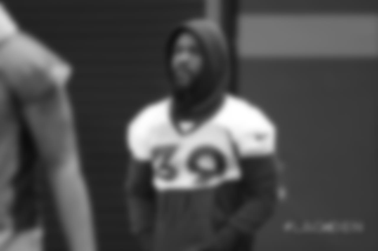 Jamar Taylor during practice at UCHealth Training Center in Centennial, CO, December 26, 2018.
Photo by Gabriel Christus