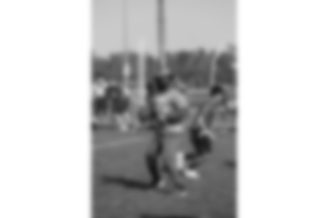 Von Miller takes part in a Special Olympics Unified Flag Football Game with Special Olympics Florida athletes and Pro Bowl players on January 26, 2019, at ESPN Wide World of Sports.