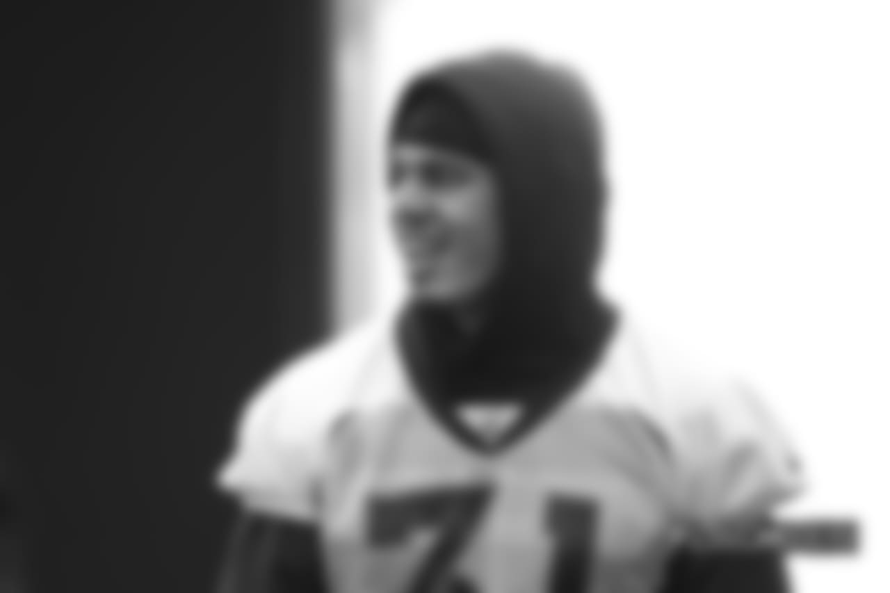 Justin Simmons during practice at UCHealth Training Center in Centennial, CO, December 26, 2018.
Photo by Gabriel Christus