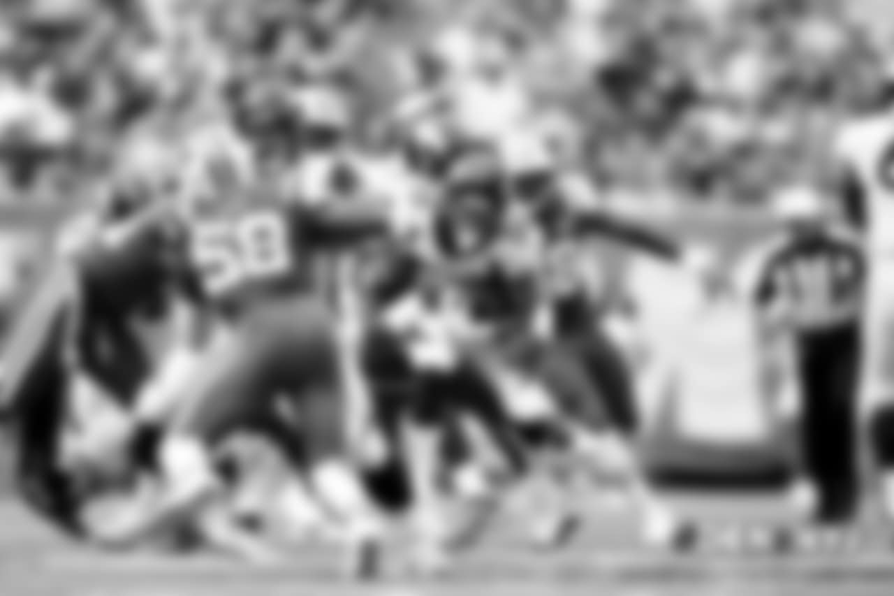 Phillip Lindsay in game action during the NFL game against the New York Jets at MetLife Stadium in East Rutherford, New Jersey, October 07, 2018.
Photo by Jose Angel