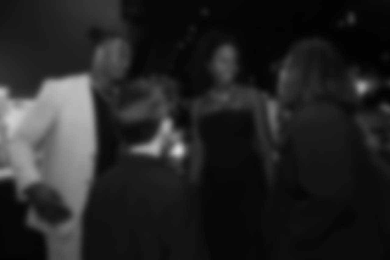 Todd Davis and Zina Davis at Todd Davis' A+ Living Foundation Dinner on November 26, 2018.