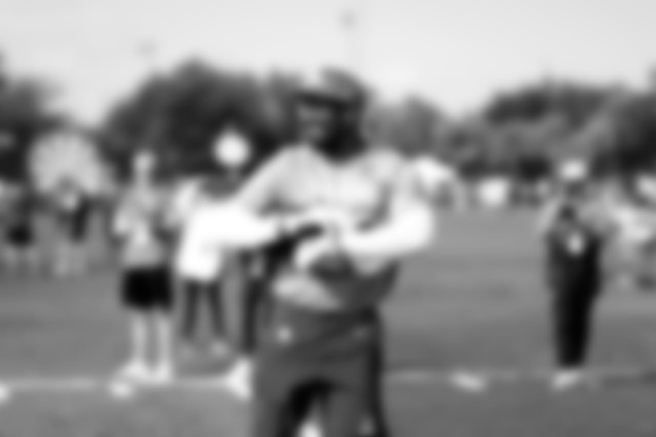 Denver Broncos outside linebacker Von Miller (58) is seen during practice for the 2019 Pro Bowl, Wednesday, Jan. 23, 2019 in Orlando, Fla. (Logan Bowles/NFL)