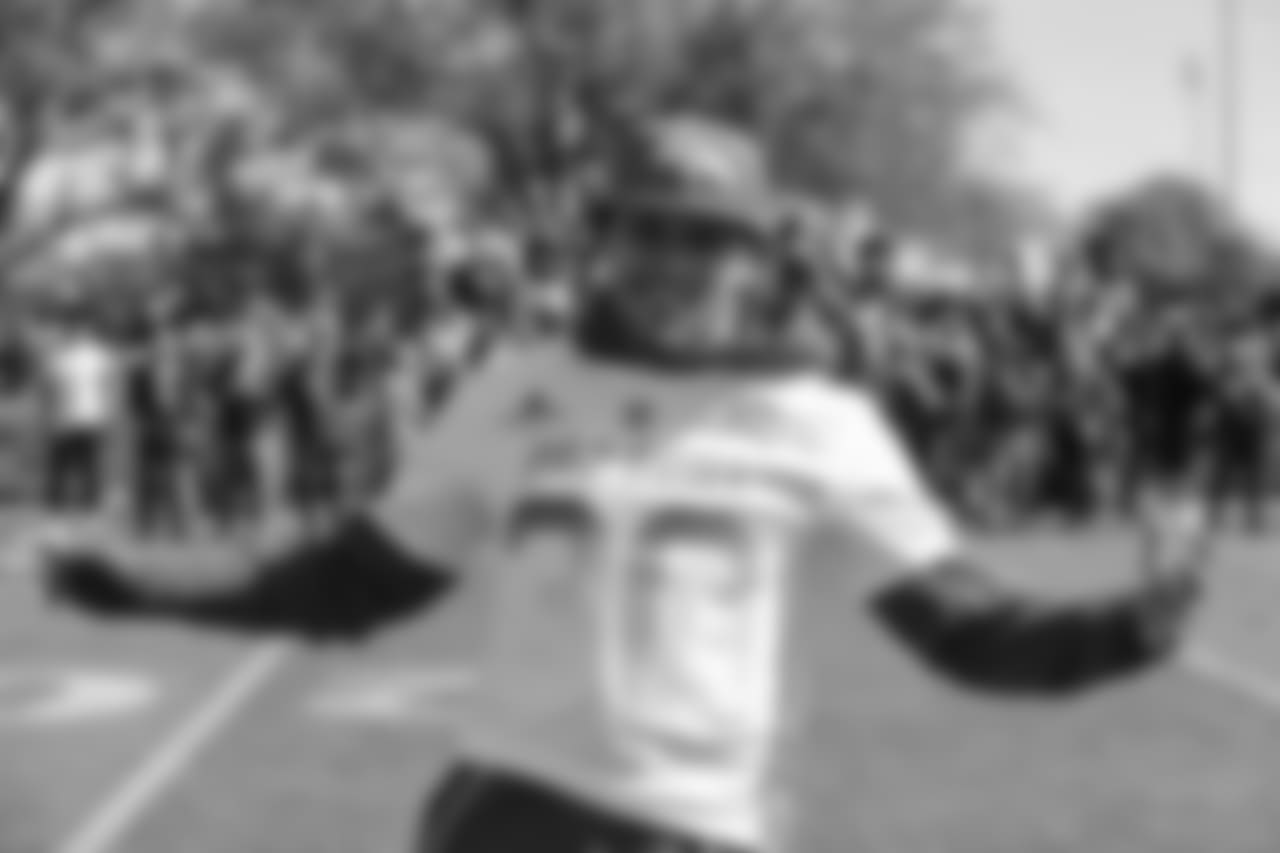 Phillip Lindsay at the final day of Pro Bowl practice and photo day at the ESPN Wide World of Sports Complex on January 25, 2019, in Orlando, Florida.