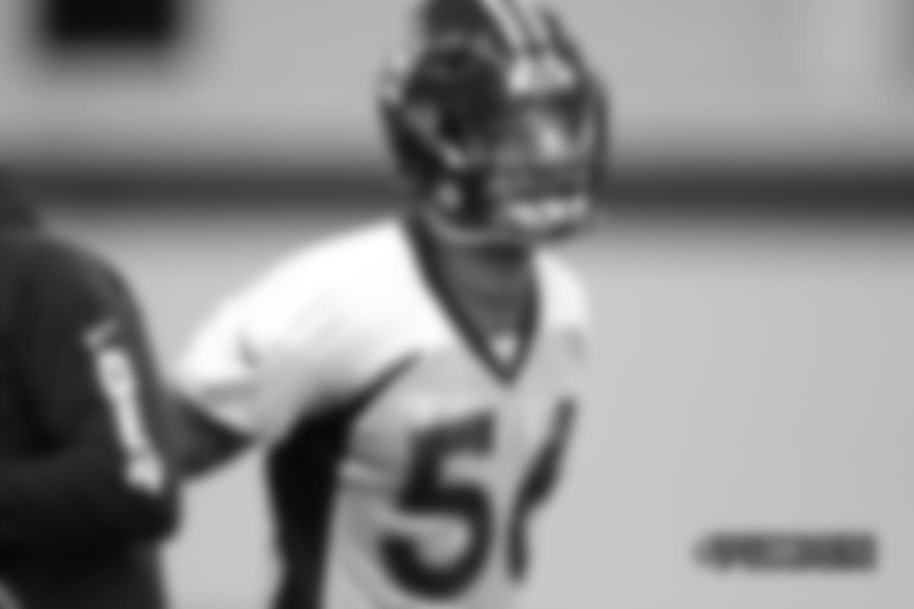 Shane Ray during practice at UCHealth Training Center in Centennial, CO, November 23, 2018.
Photo by Gabriel Christus