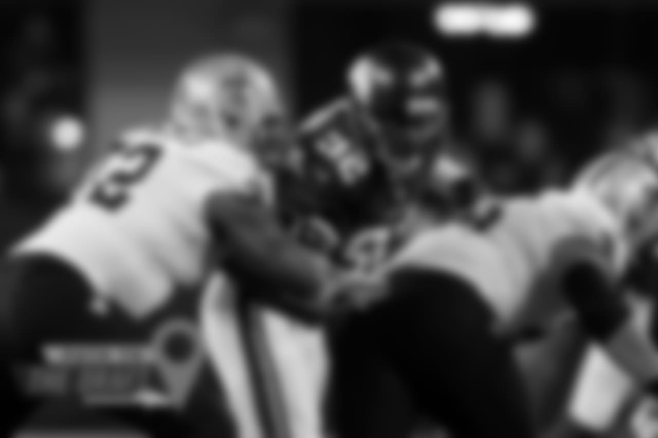 Credited by Pro Football Focus with 20 hurries and nine quarterback hits last year, the former NFL Europa, Arena Football League and Canadian Football League defensive lineman played well during his three-year contract with the Vikings after moving over from the Saints. He advanced from a rotational role in his previous years to become a starter last year, starting more games in 2017 (15) than he did in the previous six seasons of his NFL career combined (10). (Peter Read Miller/AP Images)